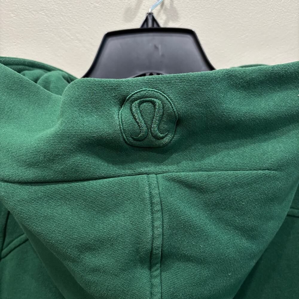 Lululemon Scuba Oversized Half-Zip Hoodie Everglade Green - Size: M/L - Picture 7 of 9